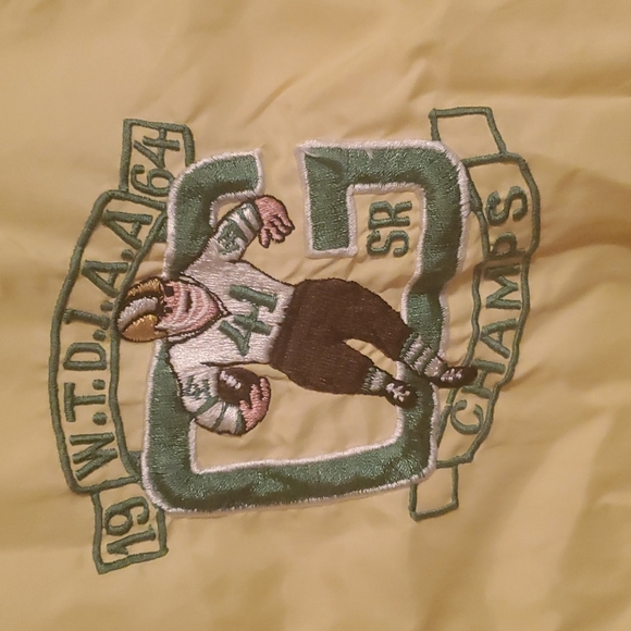 Vintage 1964 Football Western Toronto IAA Nylon Jacket - Picture 2 of 5
